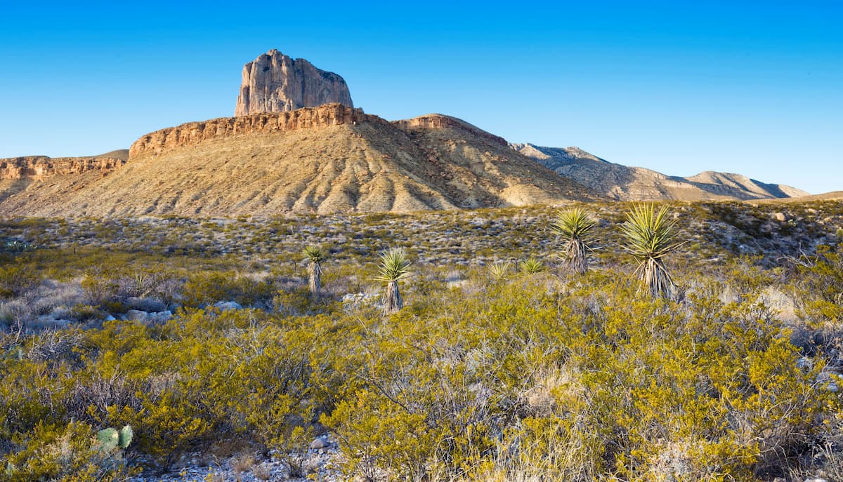 Guadalupe Mountains National Park. Southwest Basins and Ranges